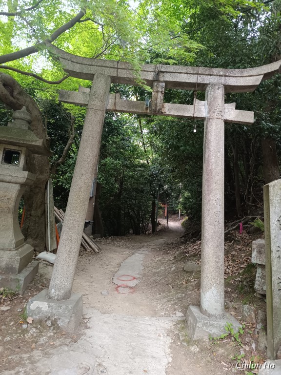 四ツ辻周辺案内図