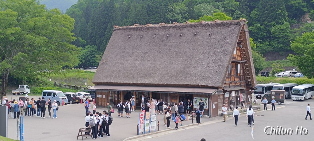白川郷案内図