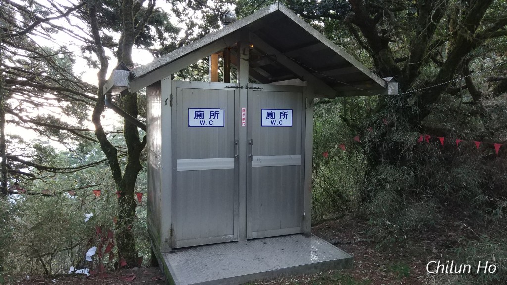 斷岩山登山路線
