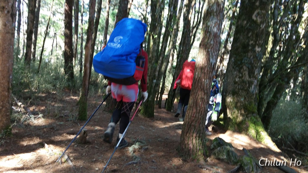 南湖大山北壁