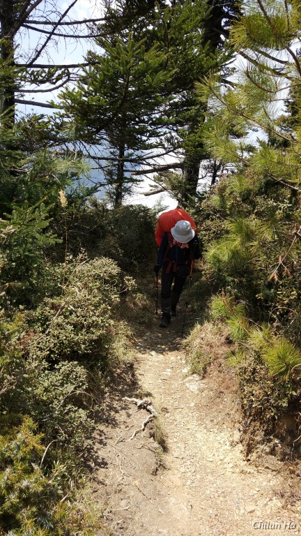 南湖大山北壁