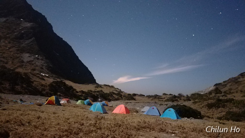 2018北一段南湖中央尖南湖南峰山屋照片 2018/04/05