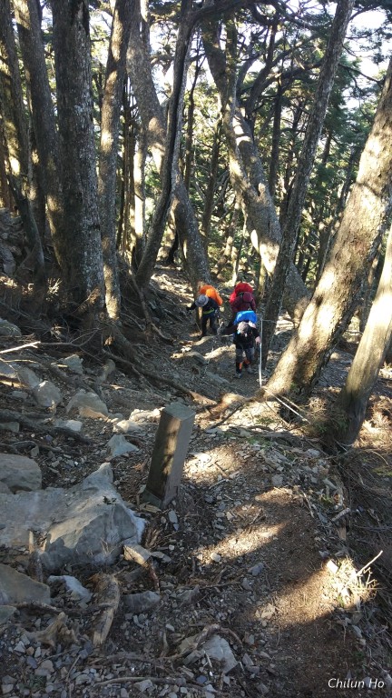 南湖大山北壁