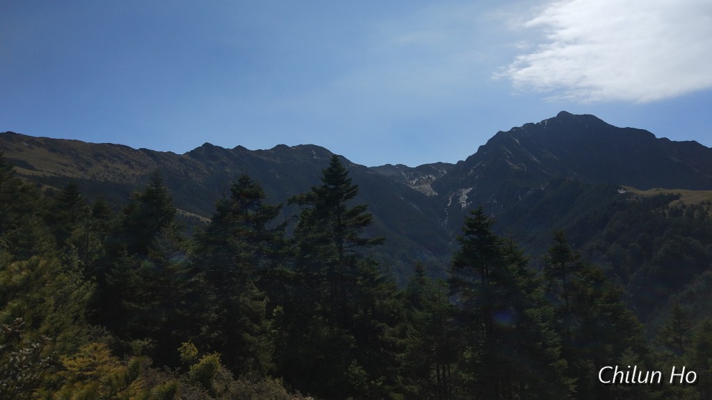 南湖大山北壁