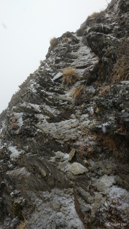 南湖大山東北峰路徑
