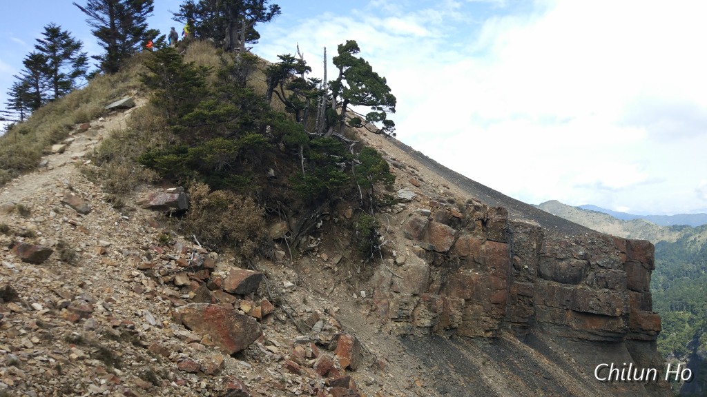 中霸尖山路徑