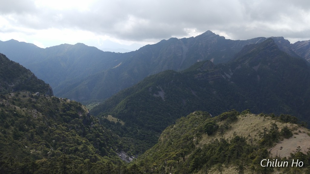 中霸尖山路徑