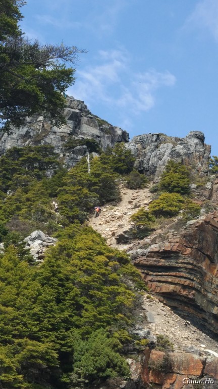 中霸尖山路徑