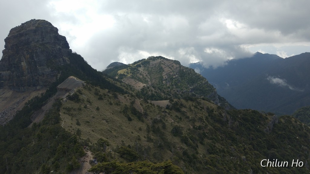 中霸尖山路徑