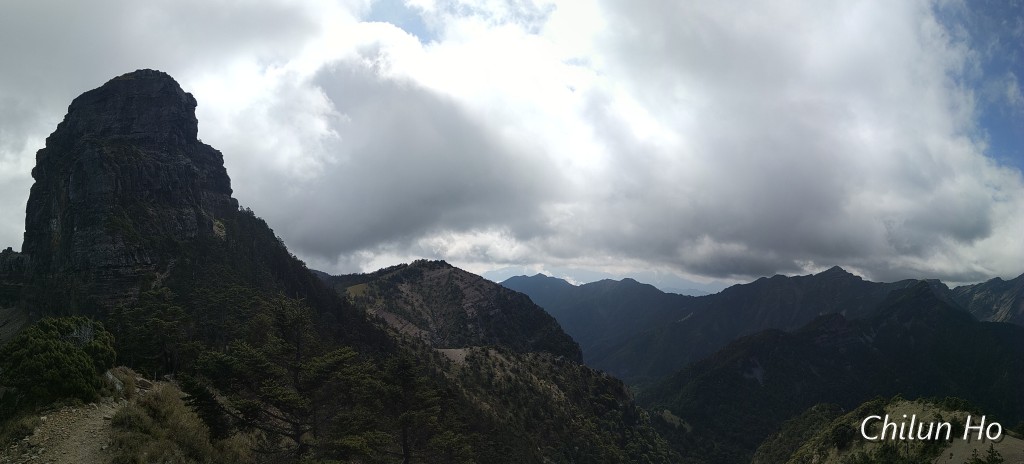 中霸尖山路徑