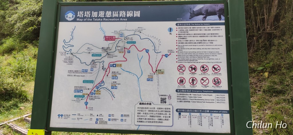 鹿林山登山步道