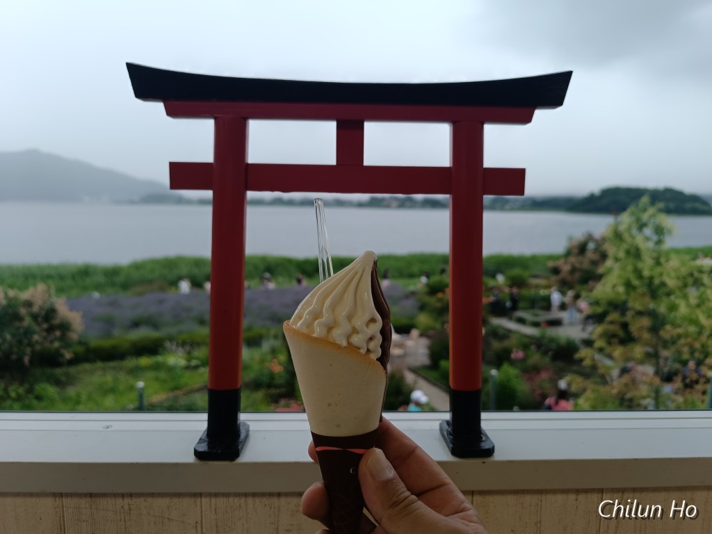 河口湖上九一色線