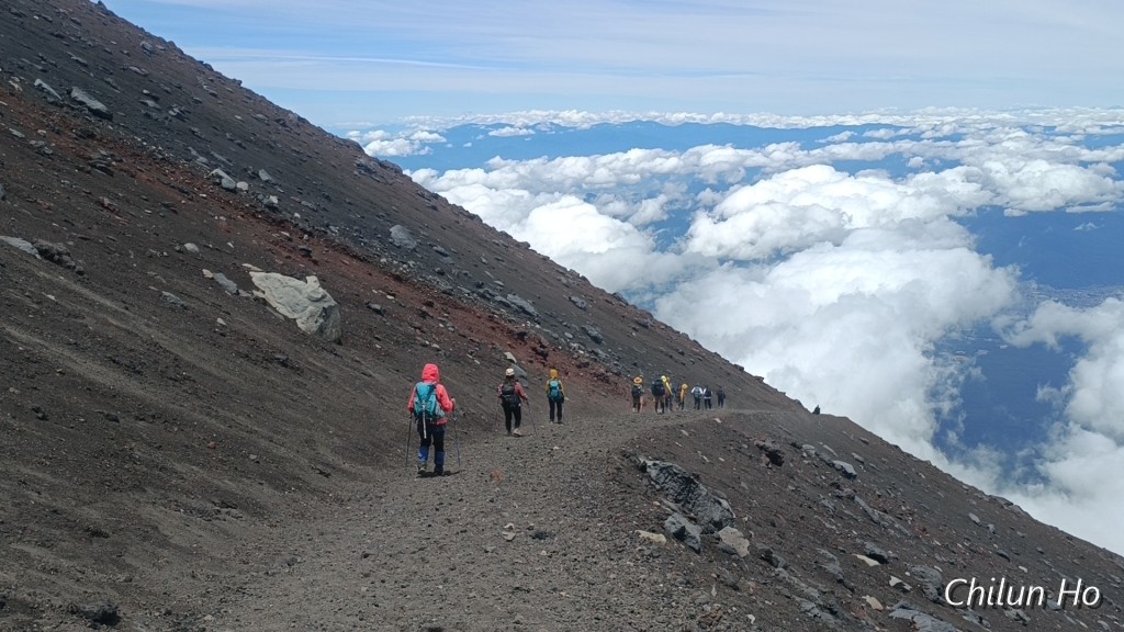 2025第四天富士山登頂下山