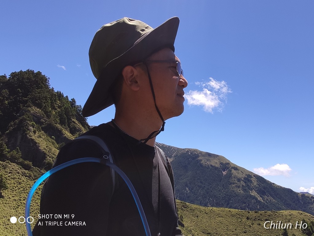 南玉山西北稜線