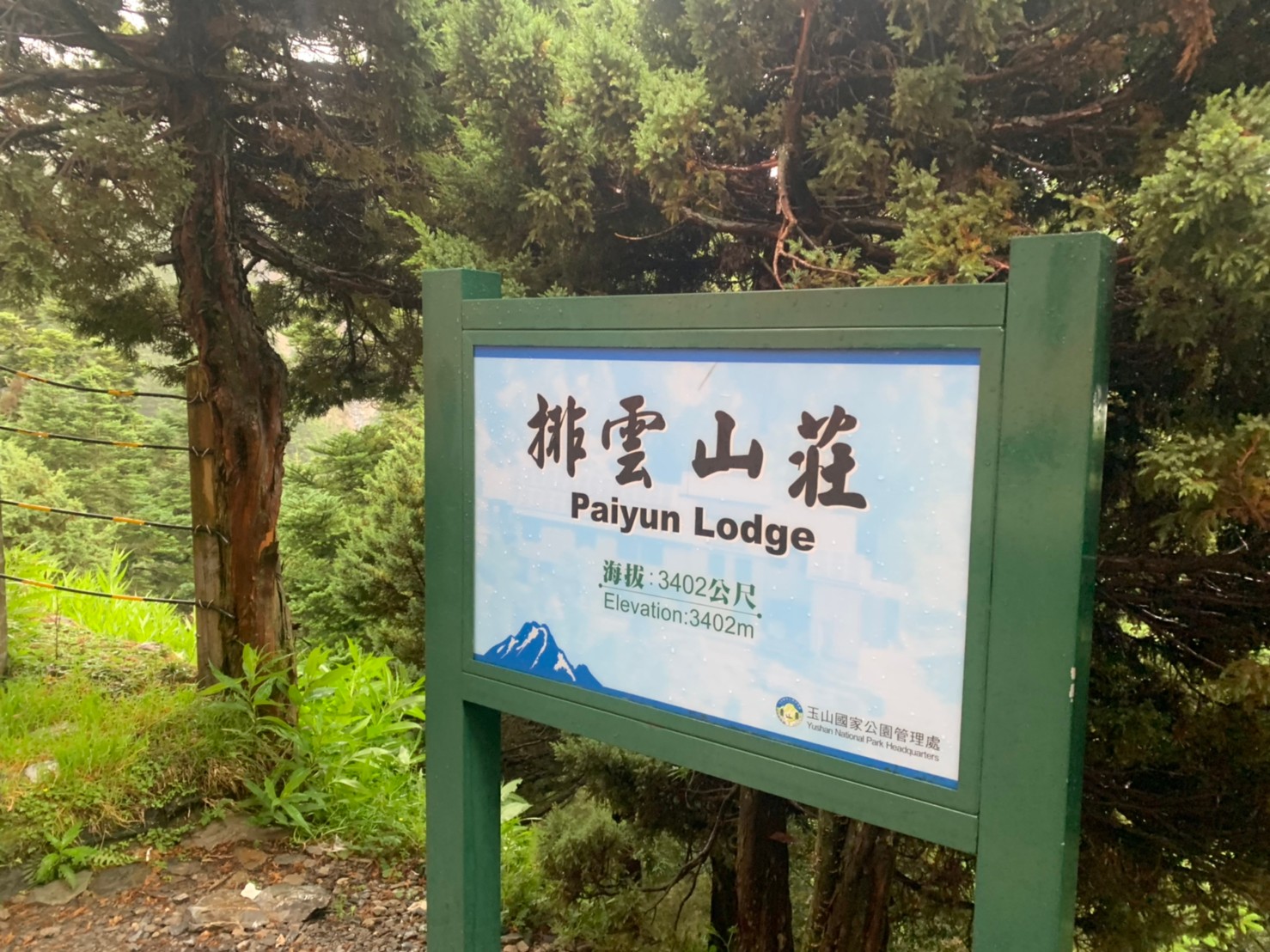 2020玉山主峰前往排雲山莊